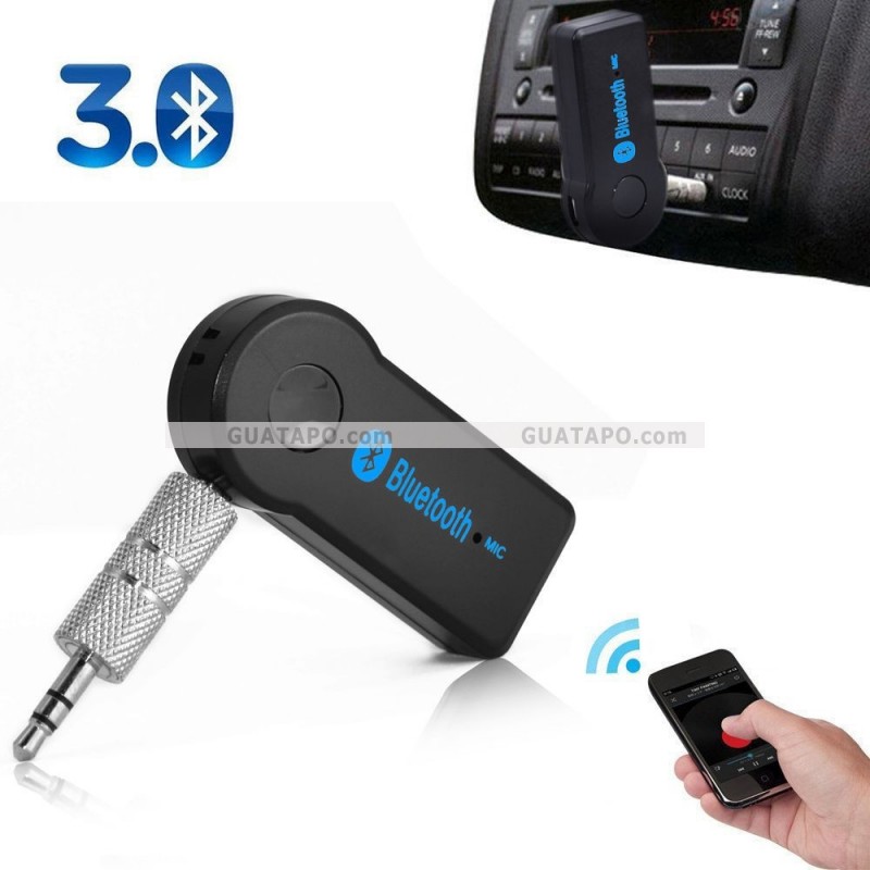 Receptor De Audio Adaptador Bluetooth Wireless Para Auto GENERICO