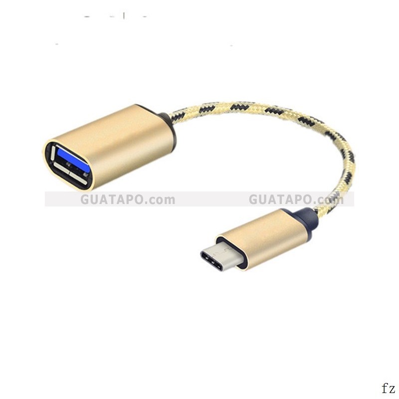 Cable convertidor adaptador OTG USB-C 3.1 tipo C macho a USB 3.0 tipo A  hembra