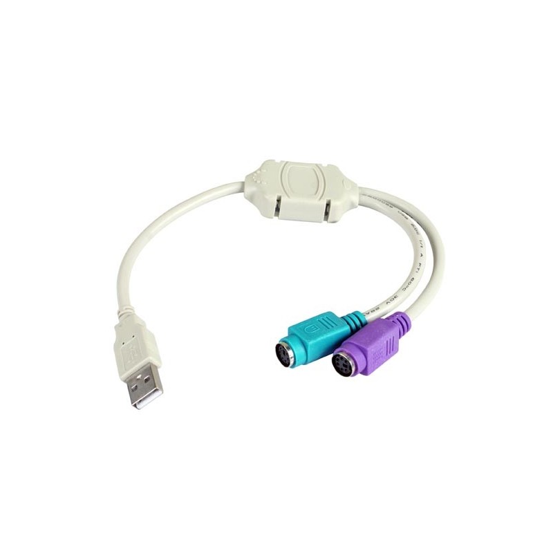 Adaptador USB a PS2 Mouse