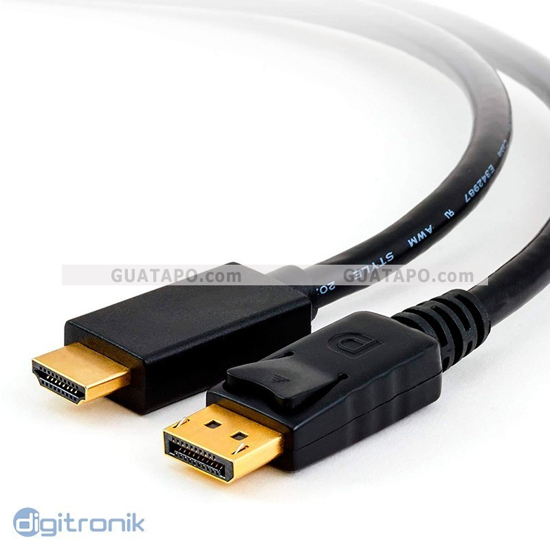 Cable DisplayPort (macho) a HDMI tipo A (Macho) 6 Pies