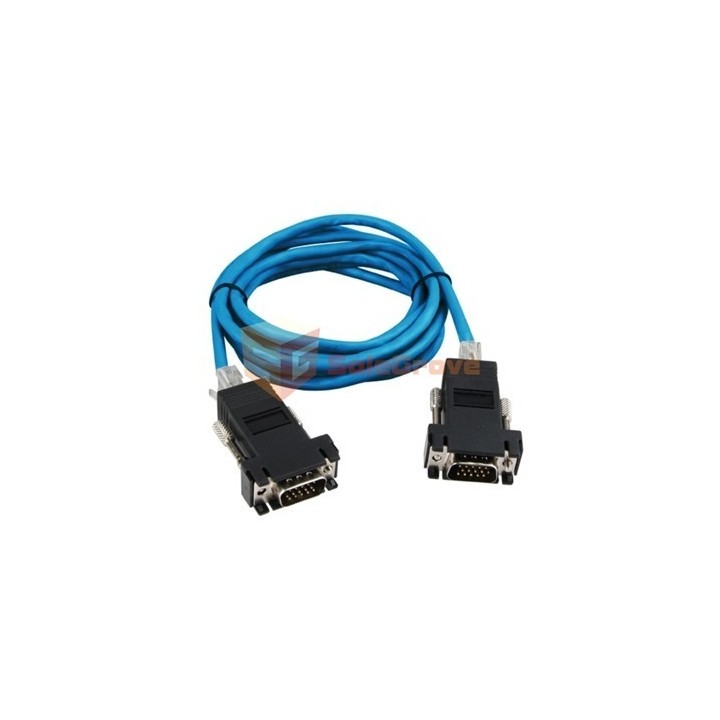 Extension VGA Macho Mediante Cable RJ45