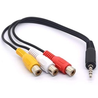 Convertidor de Audio 3.5mm a RCA