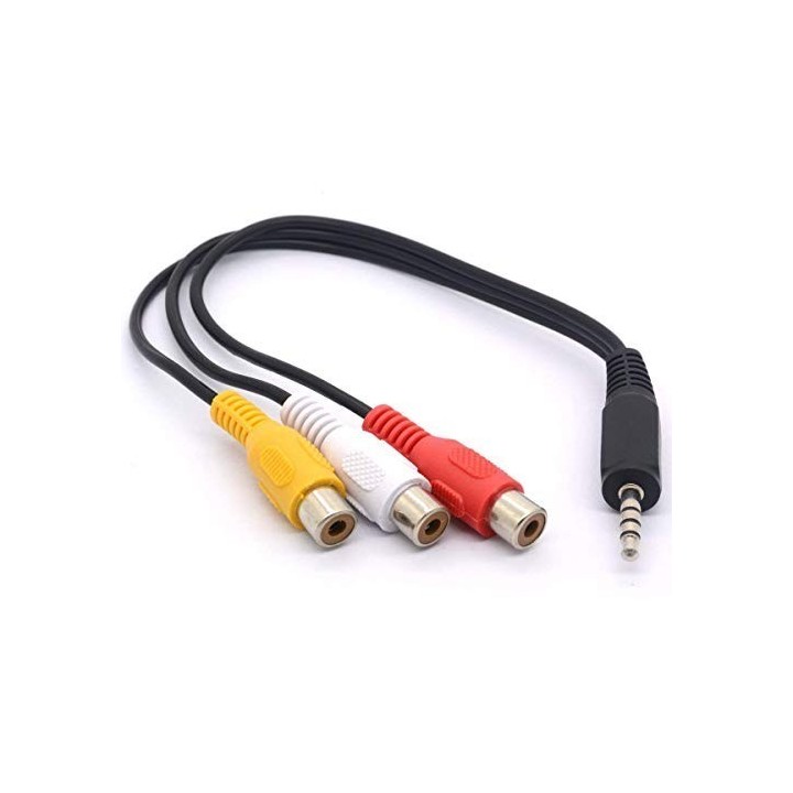 Convertidor de Audio 3.5mm a RCA