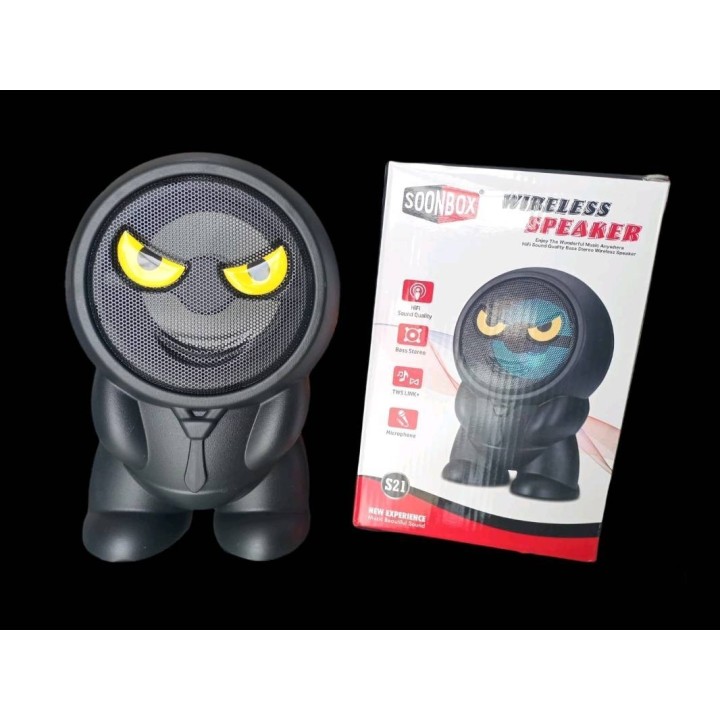 BOCINA BLUETOOTH S21 TIPO MUÑECO