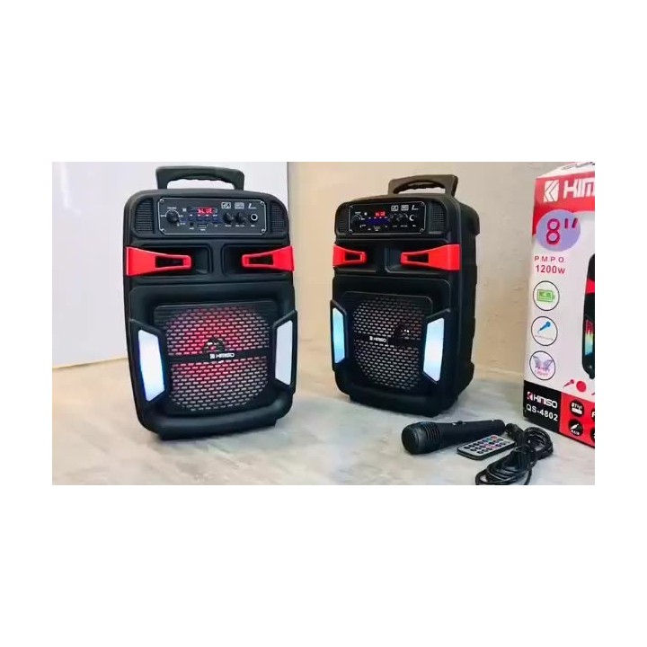 BOCINA KIMISO QS-4802 8 PULGADAS