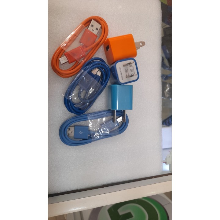 Cable y Cargador Micro USB de Colores