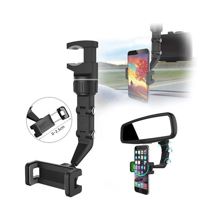 SOPORTE DE CELULAR PARA RETROVISOR K587