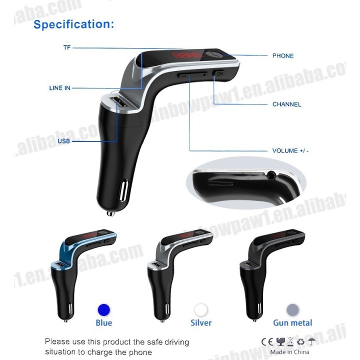 CARGADOR DE CARRO Kbroad