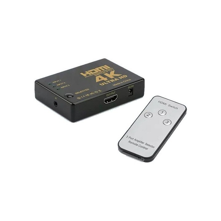 SWITCH HDMI 3 X 1 CON CONTROL