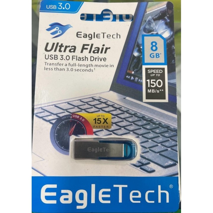 MEMORIA USB 8GB EAGLETECH 3.0