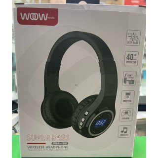 AUDIFONO W00W WBBH-701 BLUETOOTH