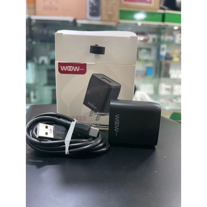 WOOW CARGADOR COMPLETO TIPO C