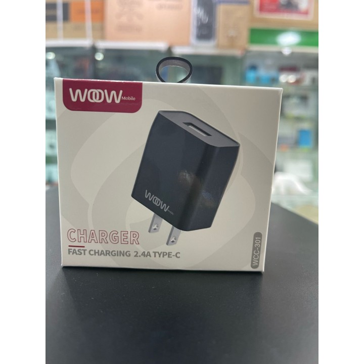 WOOW CARGADOR COMPLETO TIPO C