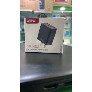 WOOW CARGADOR COMPLETO MICRO V8