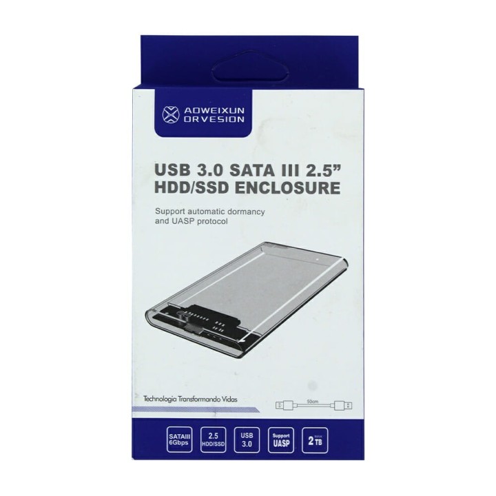 ENCLOUSER SATA III USB 3.0, 2.5 HDD/SSD
