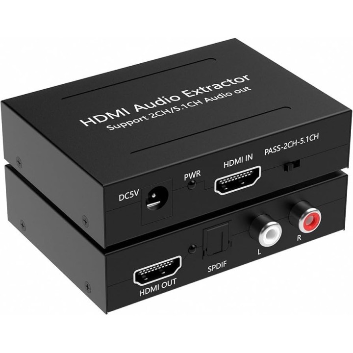 EXTRATOR DE AUDIO HDMI 1080P