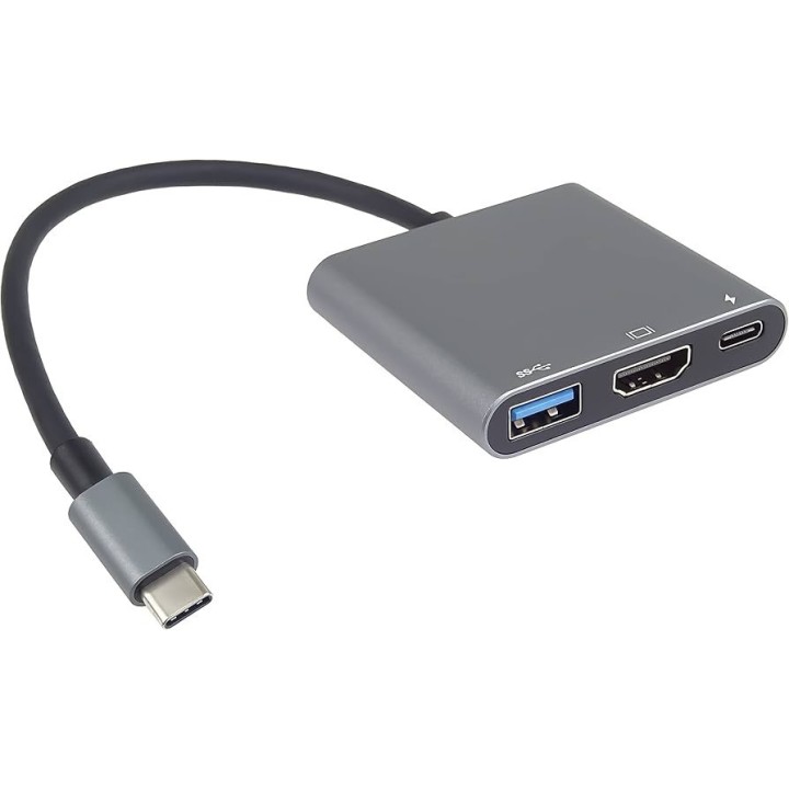 ADAPTADOR HDMI A TIPO C Y USB