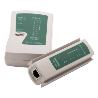 Probador Cable de Red RJ45, RJ11, RJ11