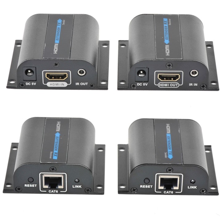 Extension HDMI Macho Mediante Cable RJ45 hasta 200 Pies