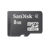 Memoria MicroSD SanDisk de  8GB Clase 4 + Adaptador SD