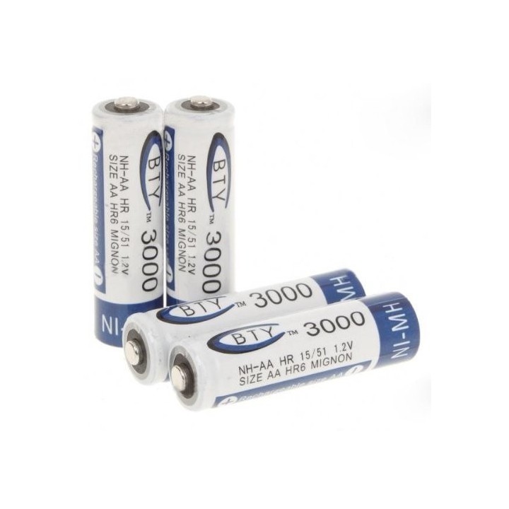 Pack de 4 pilas AA  4700mAh