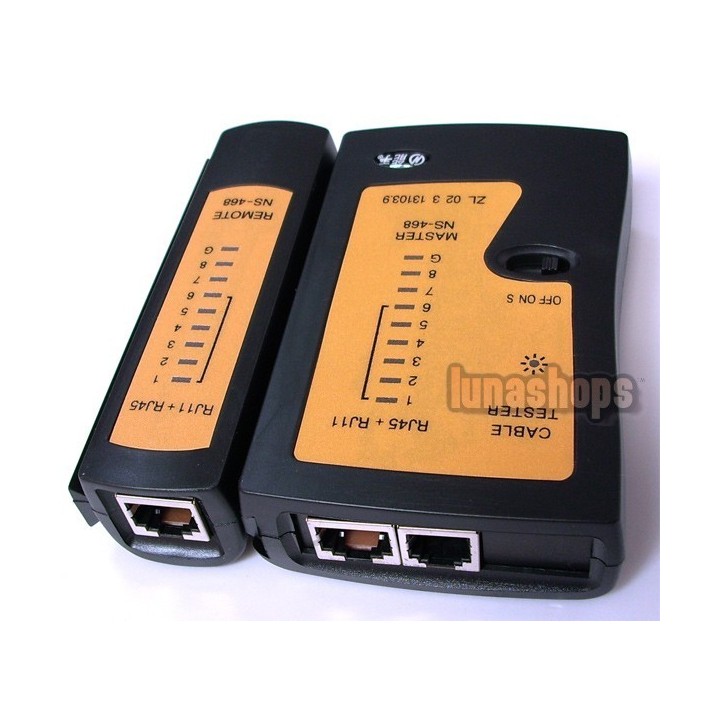 Probador Cable de Red RJ45, RJ11, RJ11