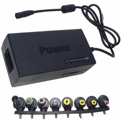 Cargador Universal 96W para Laptop con 10 Conectores