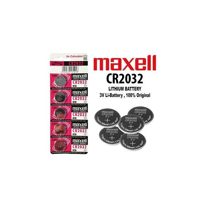 Pila de Litio 3V CR2032 Maxell