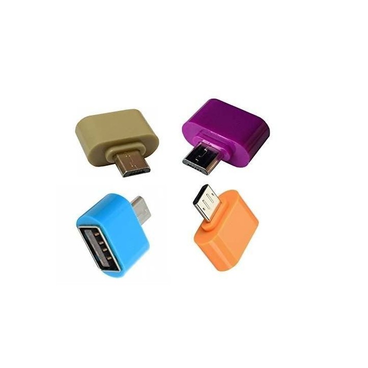 Cable OTG Micro USB a USB Hembra para Cell y Tablet
