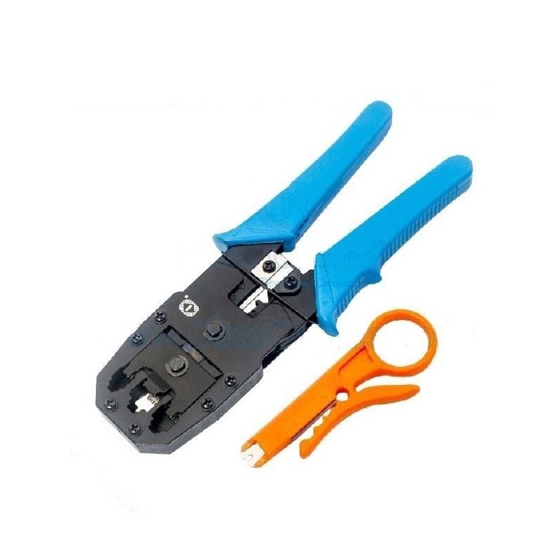 Pinza para Cable de Red RJ45 + Peladora