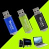 Mini Lector USB de Memoria MicroSD en Metal