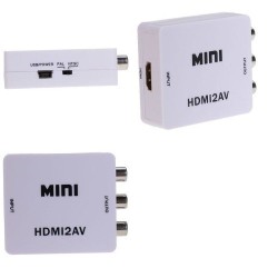 Convertidor HDMI a RCA Audio y Video