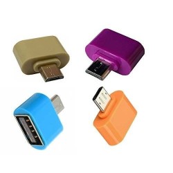 Adaptador OTG Micro USB a USB Hembra para Cell y Tablet