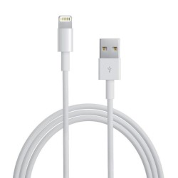 Cable USB Cargador y Datos para Iphone 5, iPad 4, Mini  y iPod 