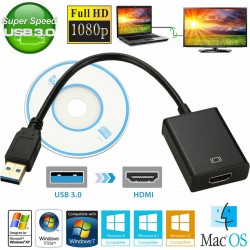 Convertidor de USB 3.0 a HDMI