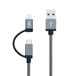 CABLE DE CARGA MICRO USB Y IPHONE