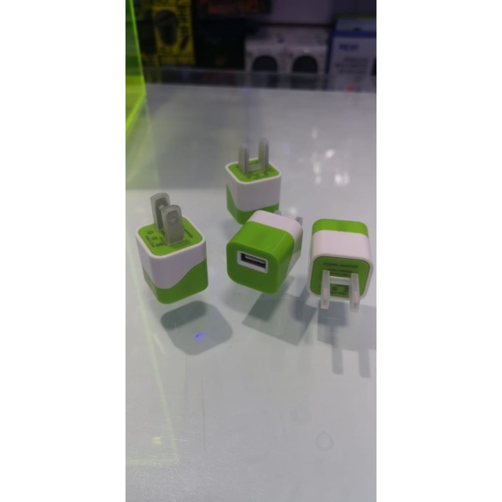 CABECITA DE CARGA DE IPHONE VERDE