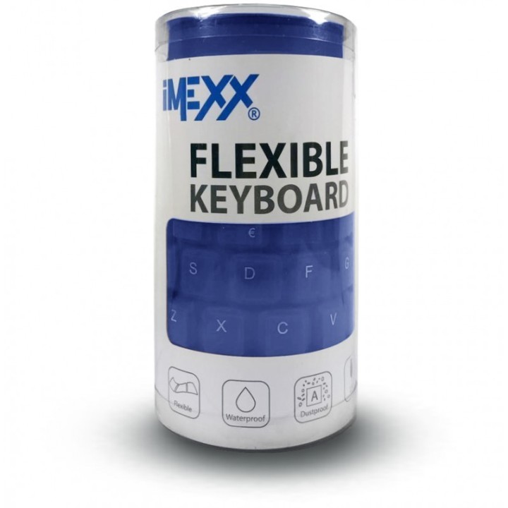 TECLADO IMPERMEABLE FLEXIBLE-IMEXX