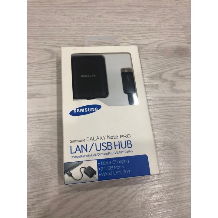 ORIGINAL USB LAN Hub ET-UP900 Red Adapte para Samsung Galaxy Note Pro/Pro Tab