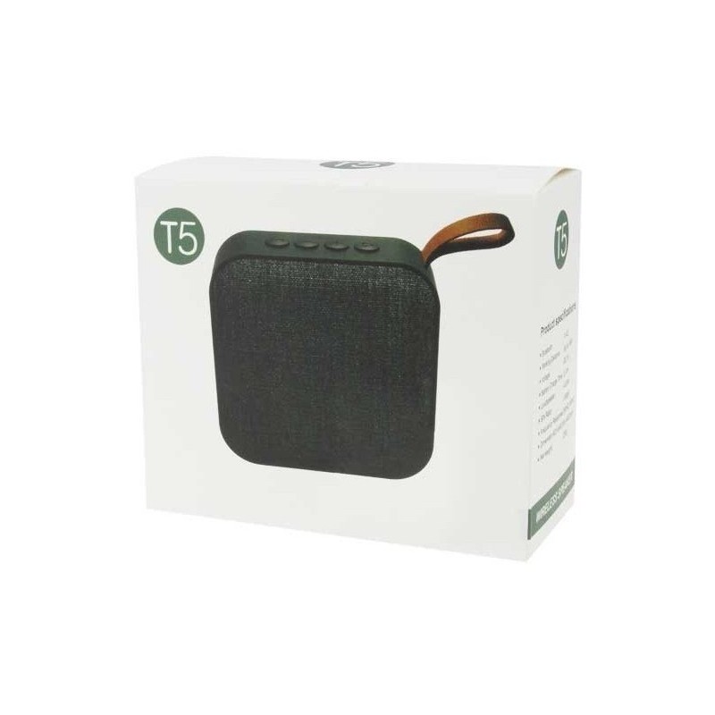 MINI BOCINA T5, Usb Tf Radio Fm Recargable