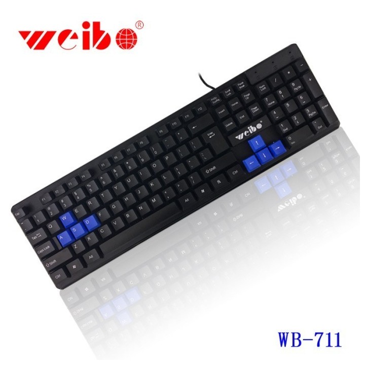 Teclado Gaming Weibo wb-711