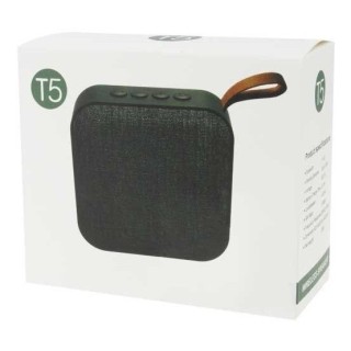 MINI BOCINA T5, Usb Tf Radio Fm Recargable