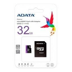 Memoria Micro SD con Adaptador Adata / 32gb / SDHC / UHS-I / Clase 10