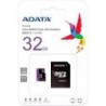 Memoria Micro SD con Adaptador Adata / 32gb / SDHC / UHS-I / Clase 10