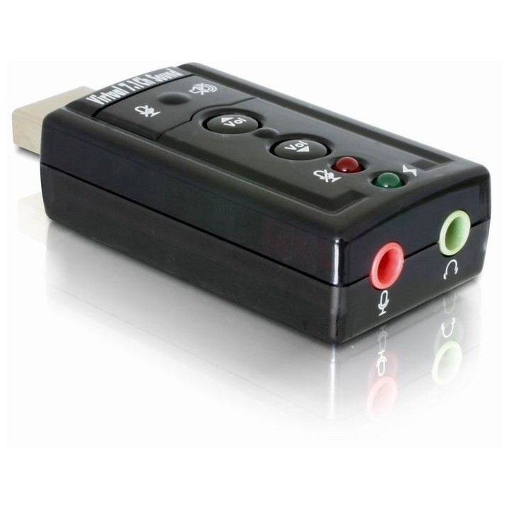 Tarjeta de Sonido 7.1 USB