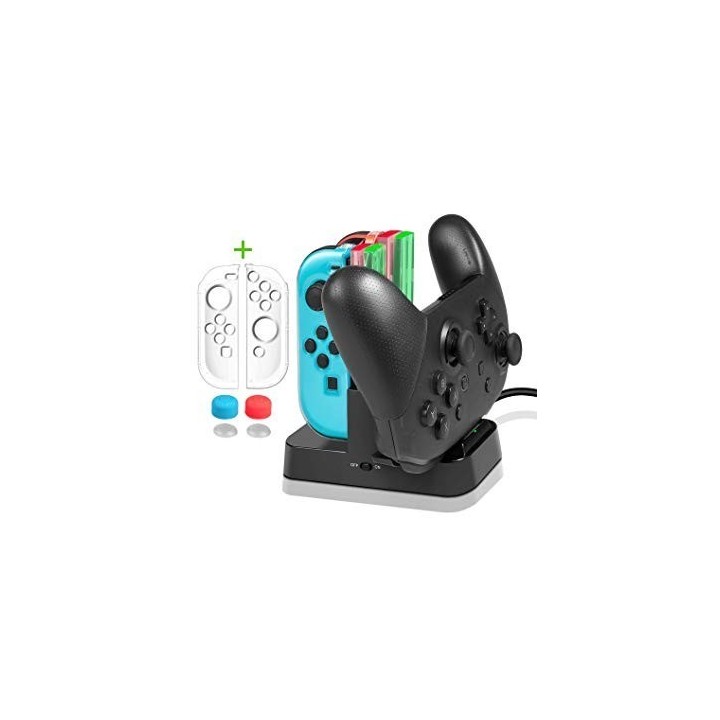 Cargador de controles nintendo Switch