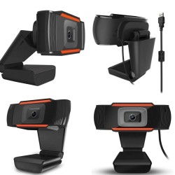 Camara Web Webcam Usb Kanji Pc Hd, Mic, Skype ,Zoom