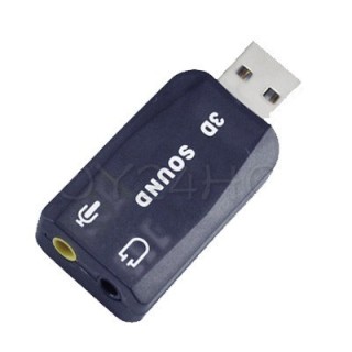 Tarjeta de Sonido 5.1 USB