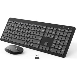 Combo Teclado y Mouse us inalamrico Window 10