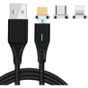 Cable Magnetico Micro USB a USB para Celulares y Tablet